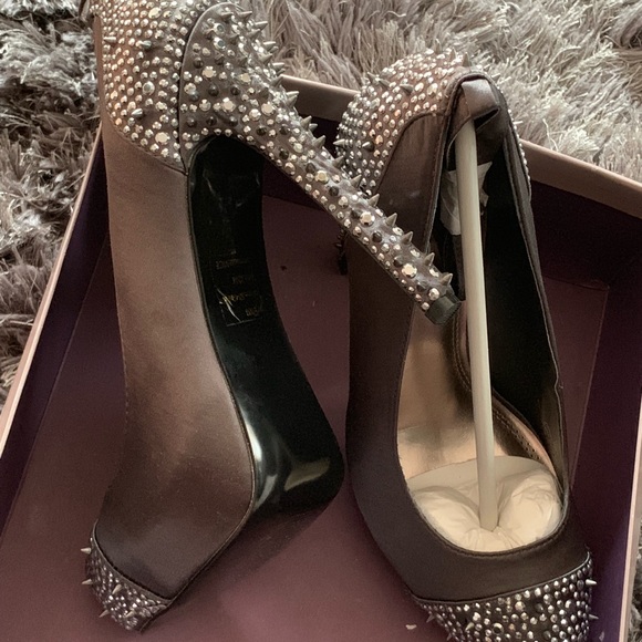 Bakers NEW “Vice” babydoll platform spiked pumps - Picture 5 of 8